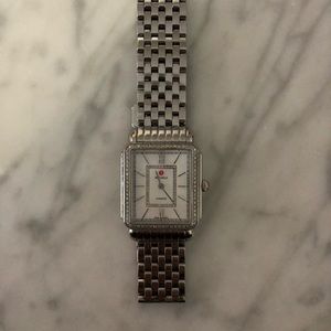Michele Deco II Diamond Dial Watch